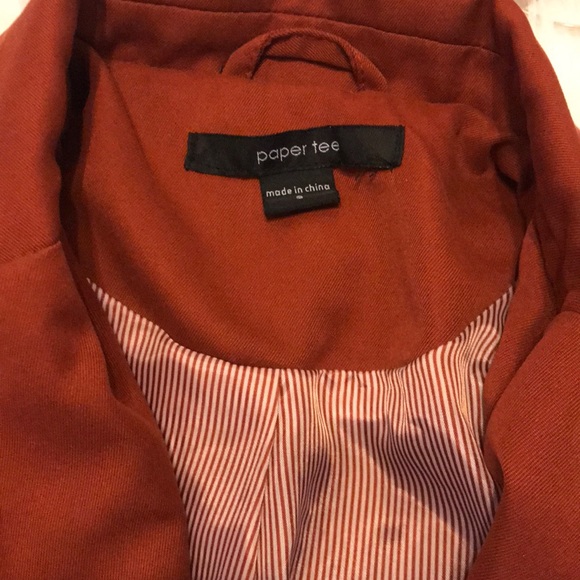 Paper Tee Blazer - Picture 2 of 6